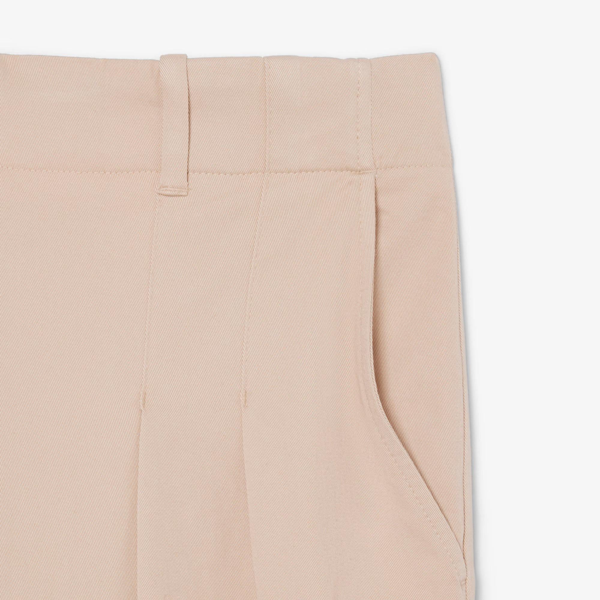 Pantaloni chino in gabardine elasticizzato wide fit HF0205 X6F LACOSTE 