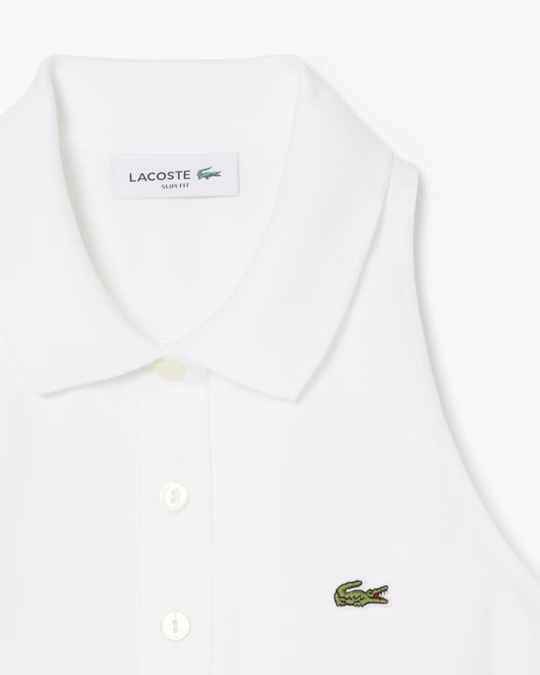 Polo in piqué senza maniche PF3123 001 LACOSTE 