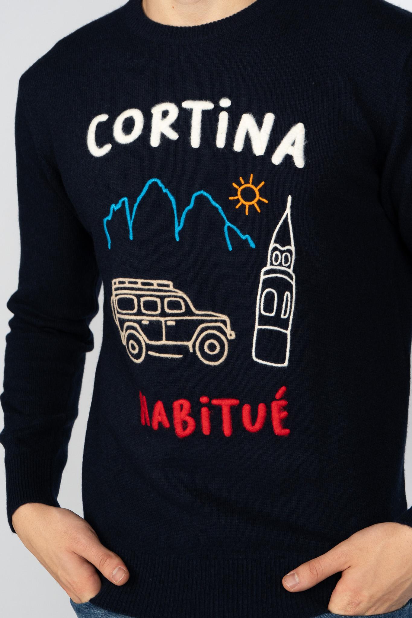 Maglione in misto cashmere Heron Cortina HER0001 00879I MC2 SAINT BARTH 