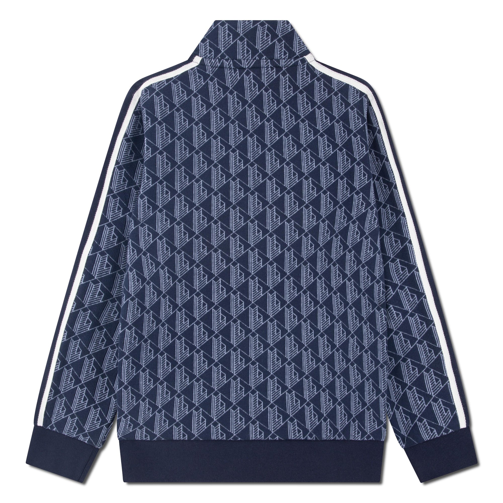 Felpa in jacquard con monogramma 947108 UGW LACOSTE 