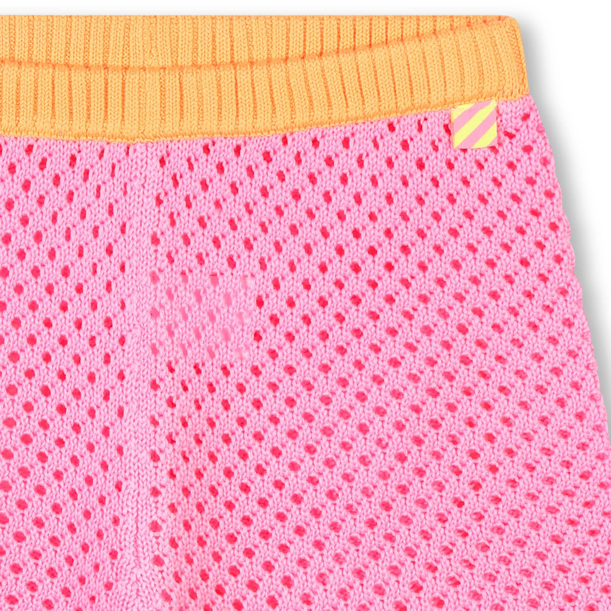 Shorts traforati U21072 462 BILLIEBLUSH 