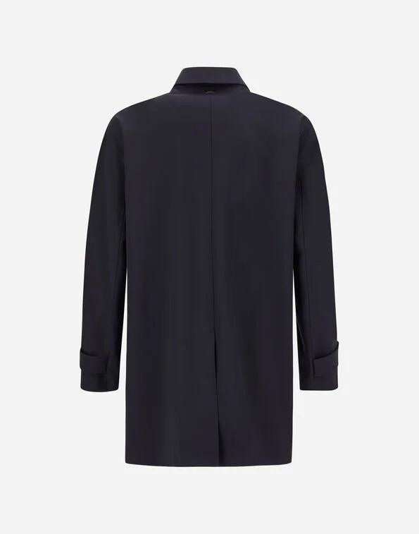 Impermeabile in light woolen effect IM000391U12785 9200 HERNO 