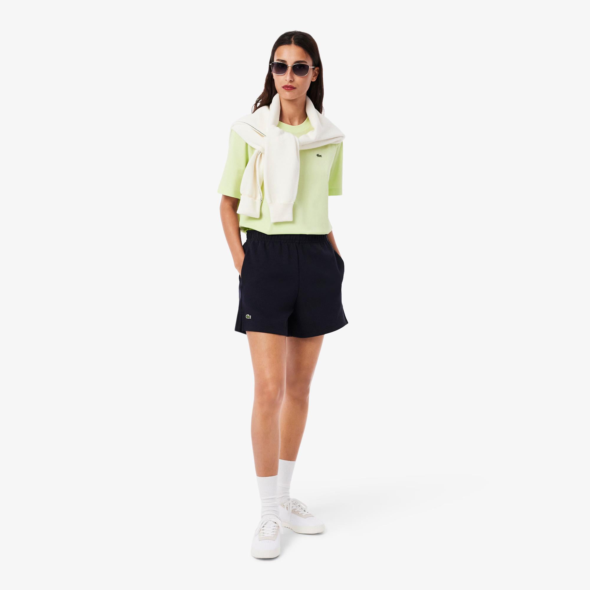 T-shirt in morbido cotone relaxed fit TF7215 BIC LACOSTE 