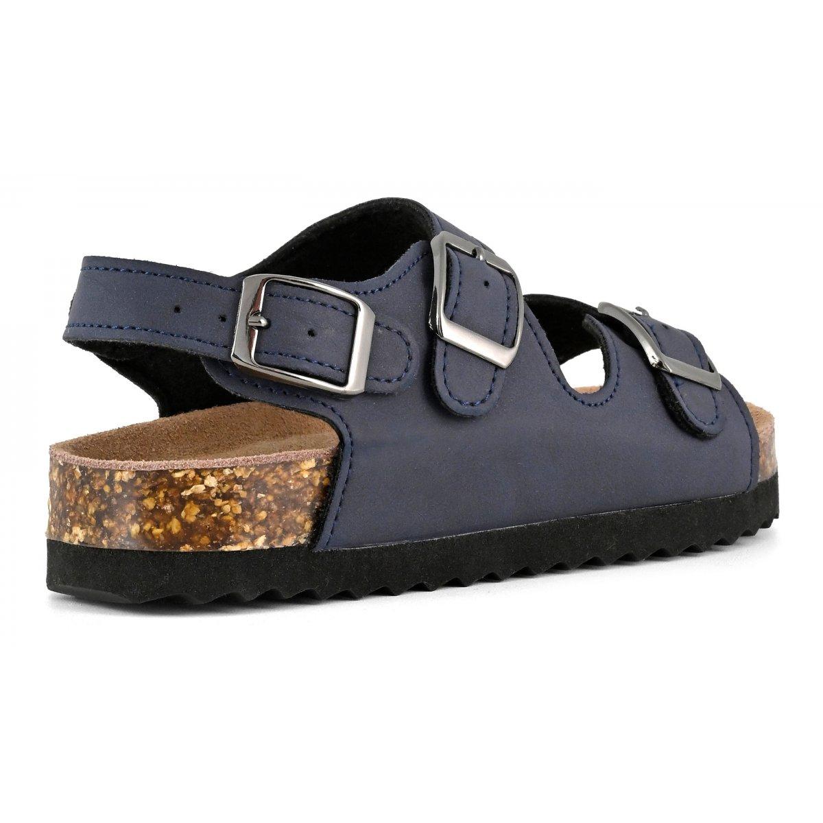 Sandalo bambino con tre fibbie HC2412 NAV COLORS OF CALIFORNIA 