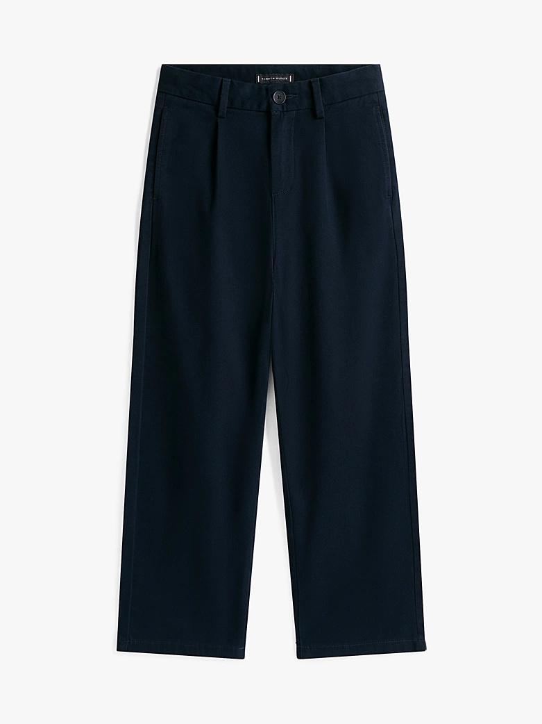Pantaloni chino con pieghe THKB0KB09780J C1G TOMMY HILFIGER 