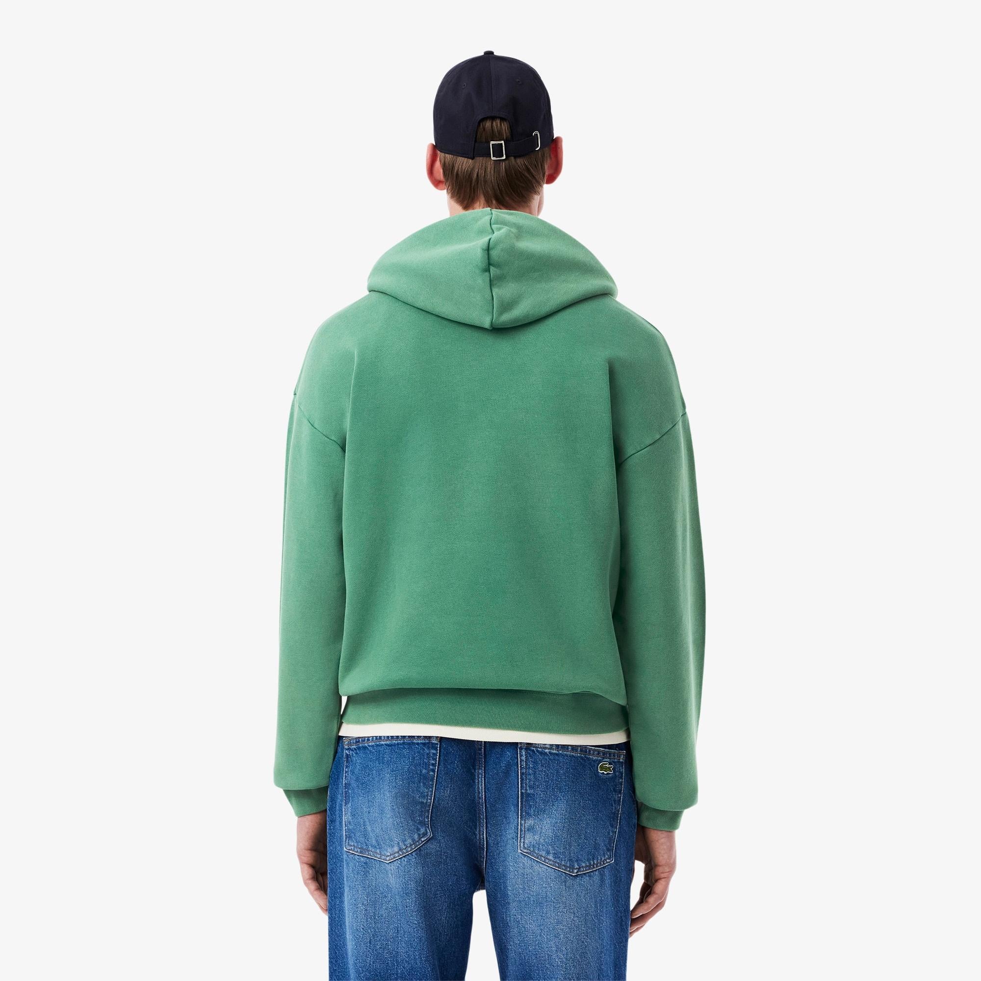 Felpa con cappuccio in cotone felpato SH9905 132 LACOSTE 