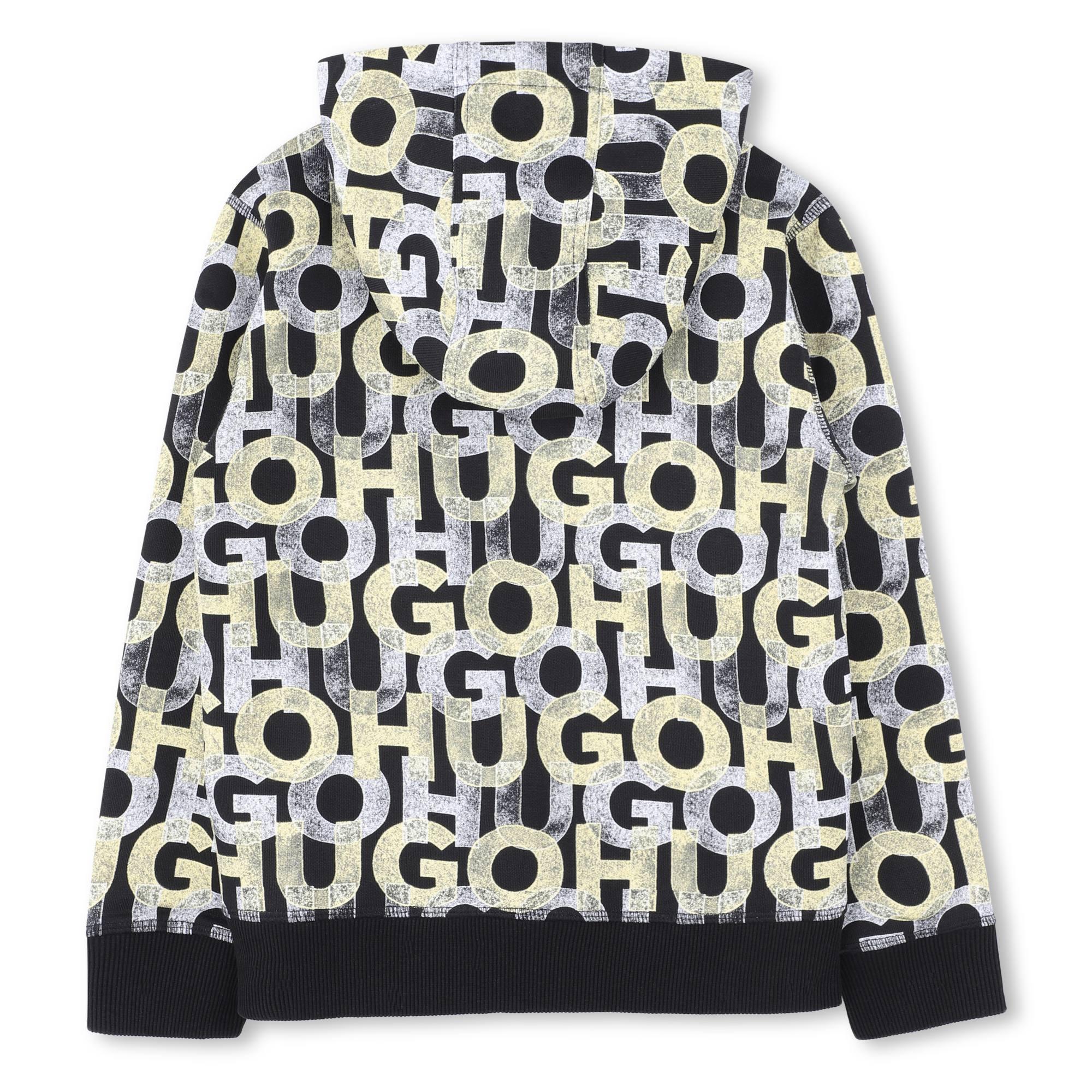 Felpa con logo all-over G00358 M55 HUGO 