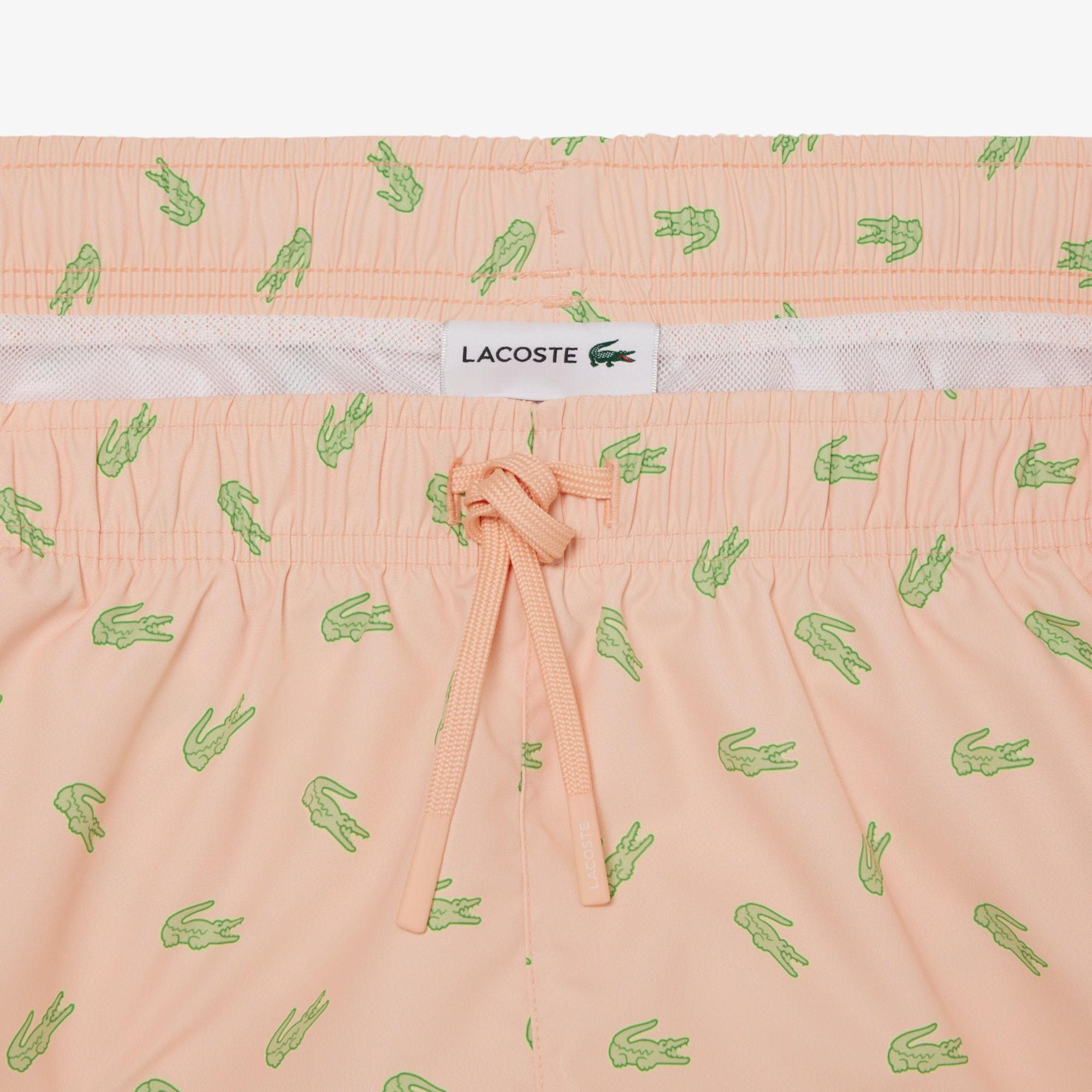 Boxer mare medi con stampa coccodrillo MH1851 BIG LACOSTE 