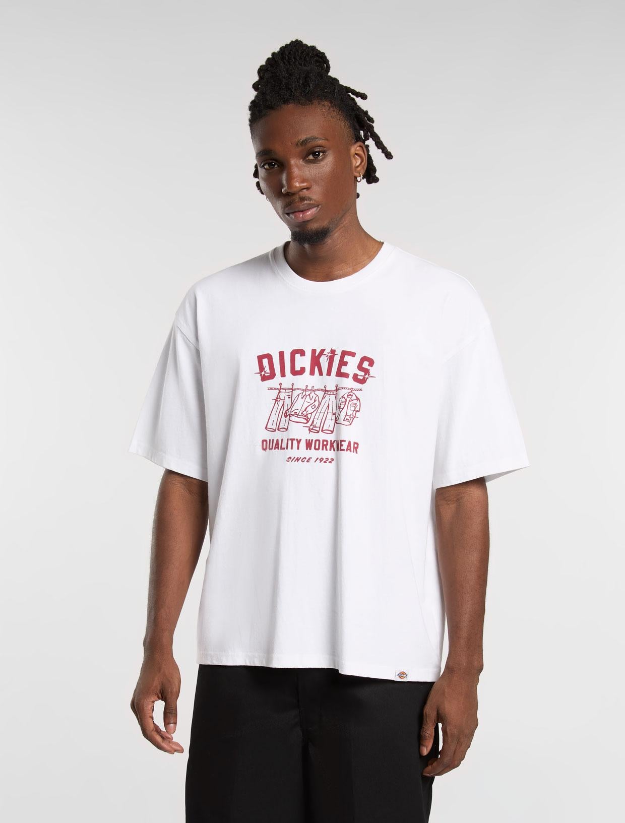 T-shirt Laundry Boxy DK0A4Z97 0WH1 DICKIES 