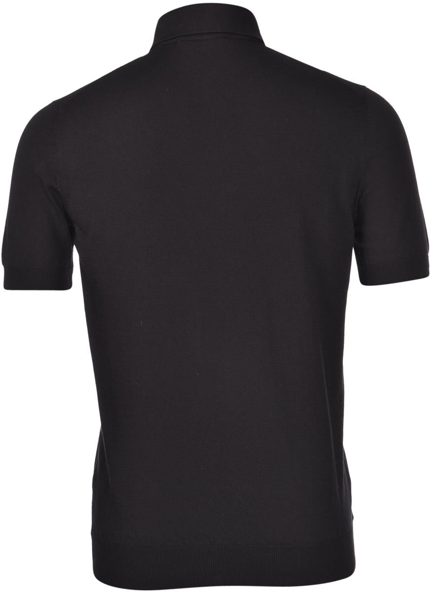 Polo in maglia fresh cotton nero 57119/20615 099 GRAN SASSO 
