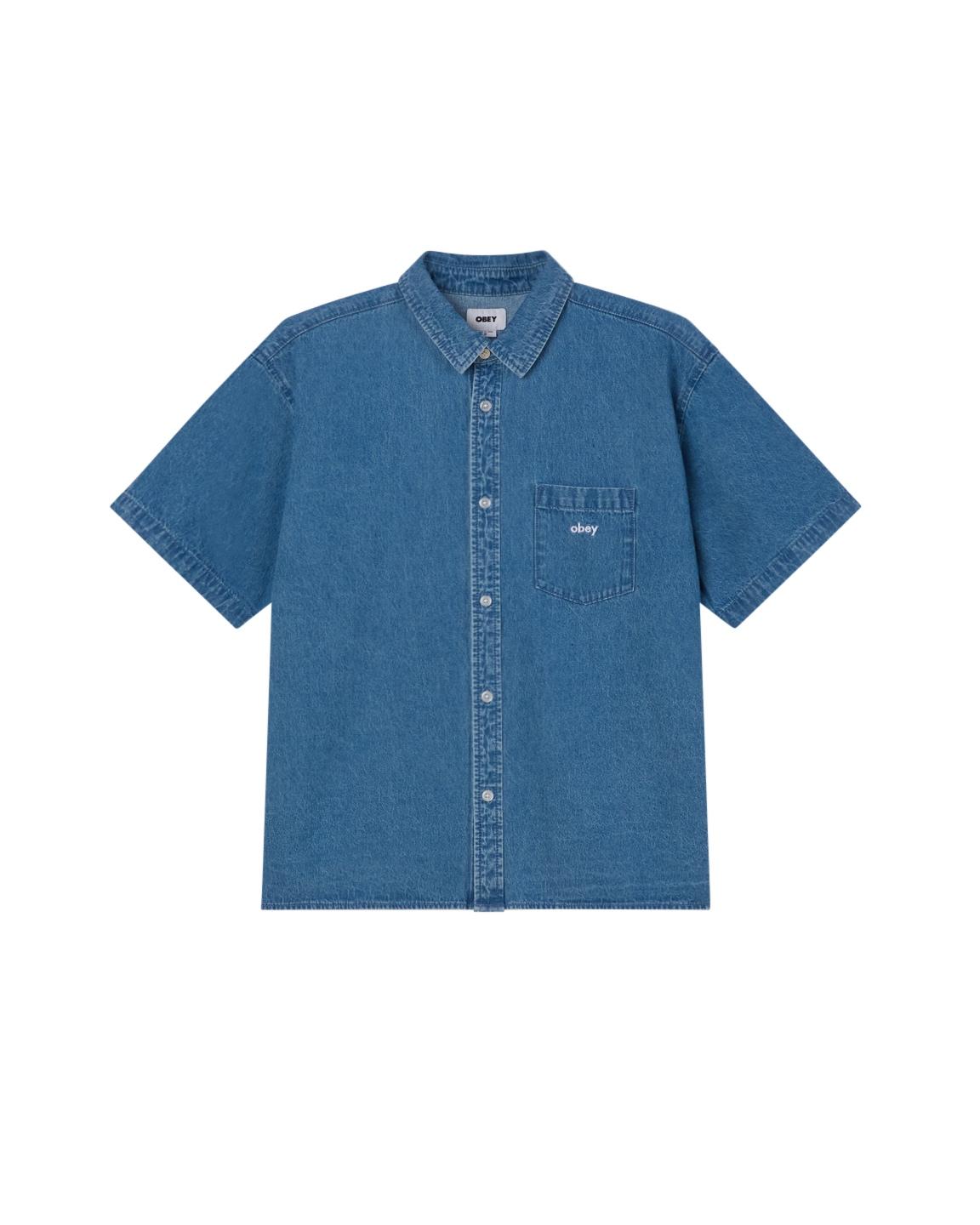 Camicia in denim 181210425 LIN OBEY 