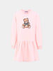 Abito con stampa Teddy Bear