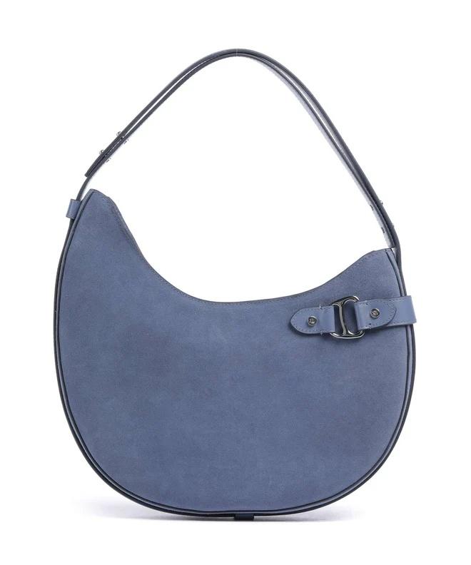 Tasha large borsa hobo pelle bovina ruvida carson blue 431980157 008 LAUREN ACCESSORIES 