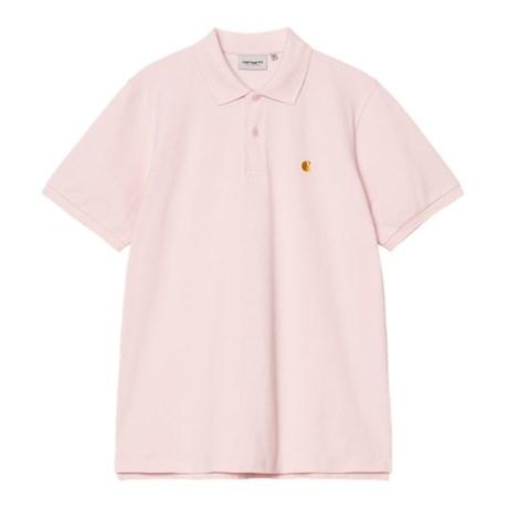 S/S Chase Pique Polo rosa I023807 2VAXX CARHARTT WIP 