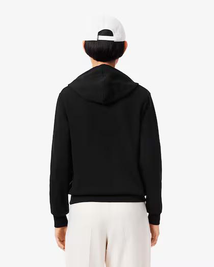 Felpa con cappuccio in pile con zip SF5256 031 LACOSTE 