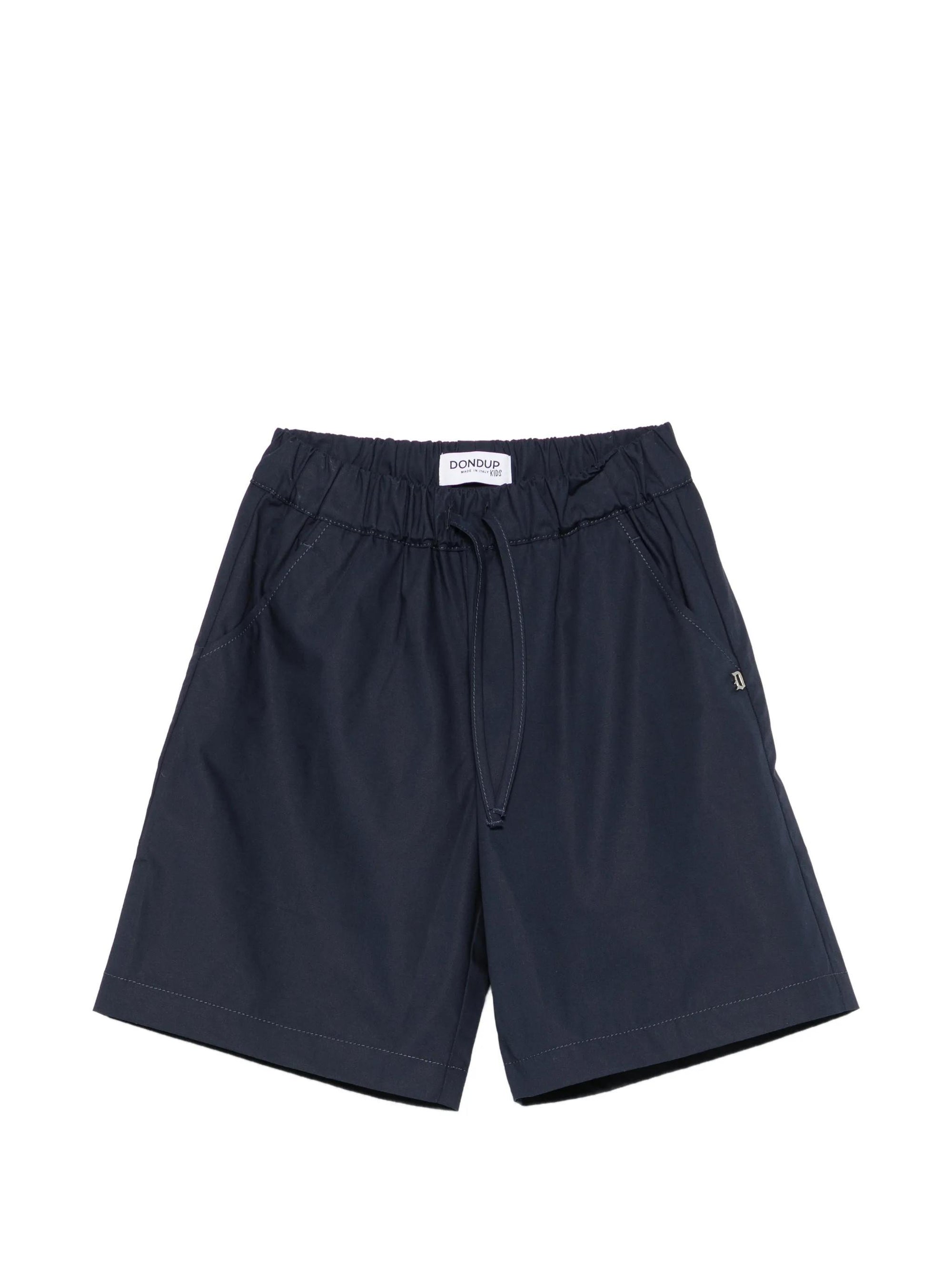 Pantaloncini con cordino in vita  DMBE0260CA032 4005A DONDUP 
