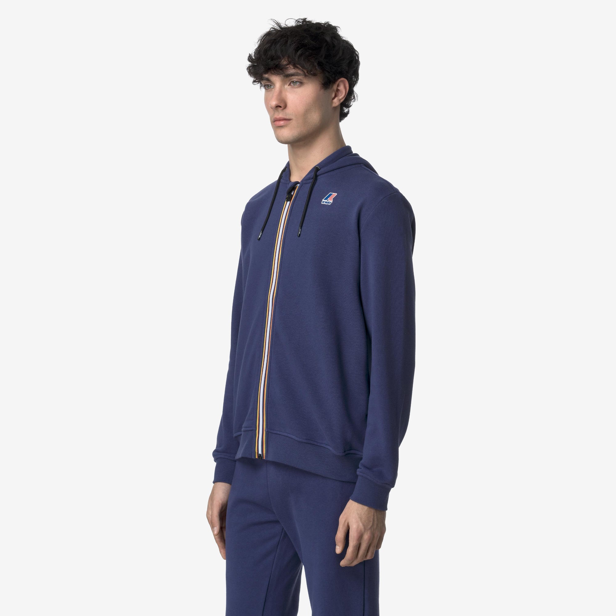 Giacca in pile unisex blu cobalto K4115ZW 867 K-WAY 