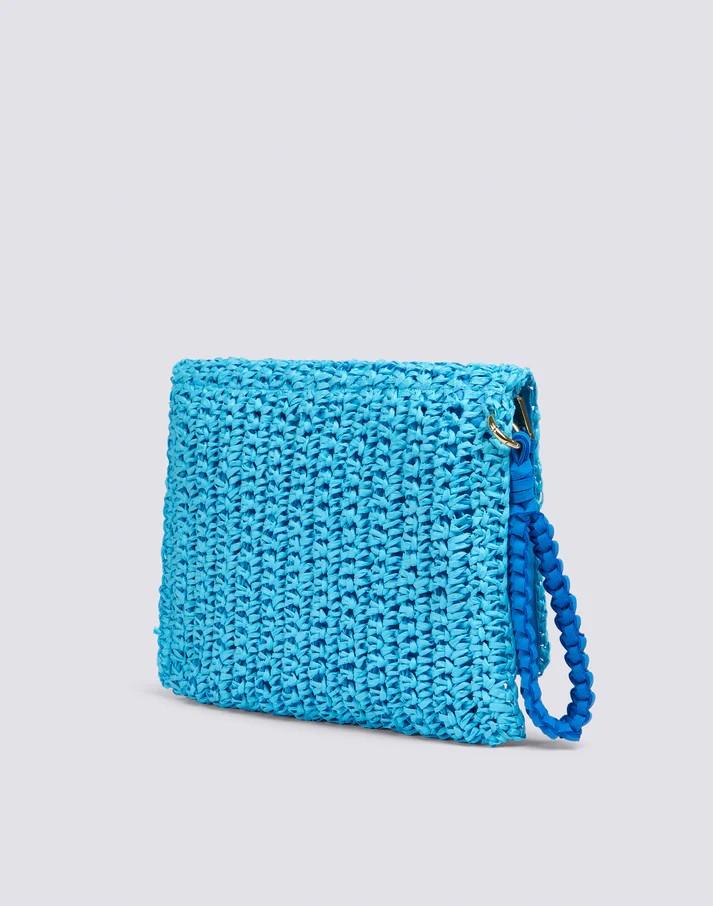 Gabi - pochette in paper straw AW022ABPA100 97501 SUNDEK 