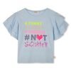 T-shirt con ruches