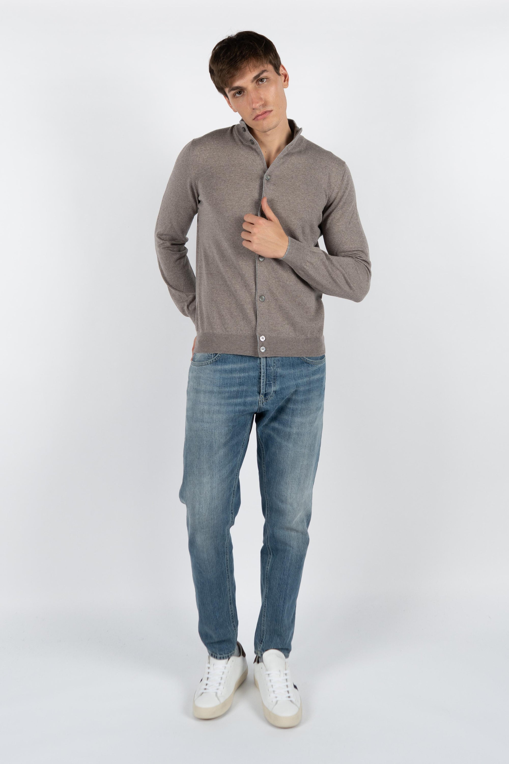 Cardigan full botton 55160/14266 140 GRAN SASSO 