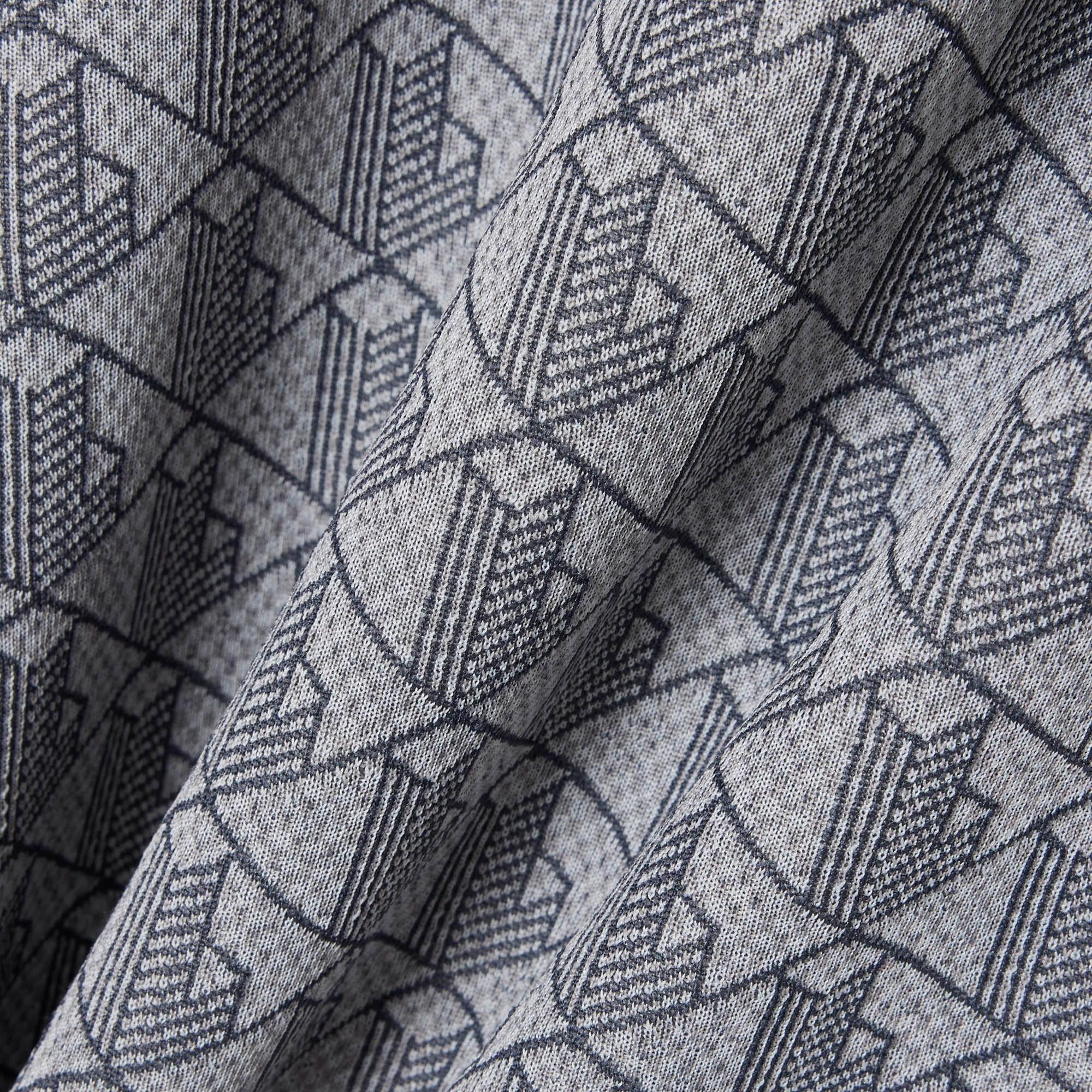 Polo dal taglio classico in jacquard con monogramma DH1417 41I LACOSTE 
