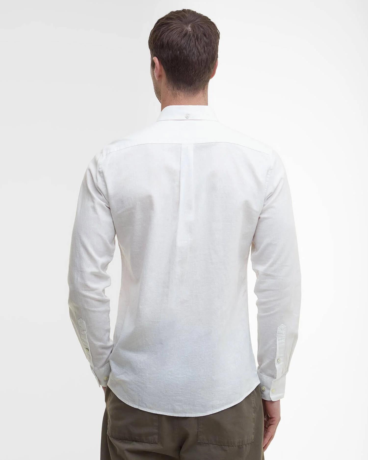 Camicia sartoriale Nelson MSH5090 WH11 BARBOUR 