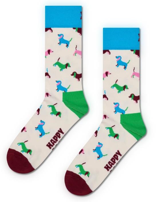 Puppy Love Sock P003673 WHITE HAPPY SOCKS 
