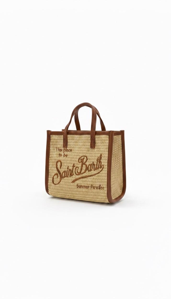 Borsa Vivian mini effetto paglia VIVM001 00368L MC2 SAINT BARTH 