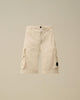Cotton Gabardine Lens Cargo Shorts