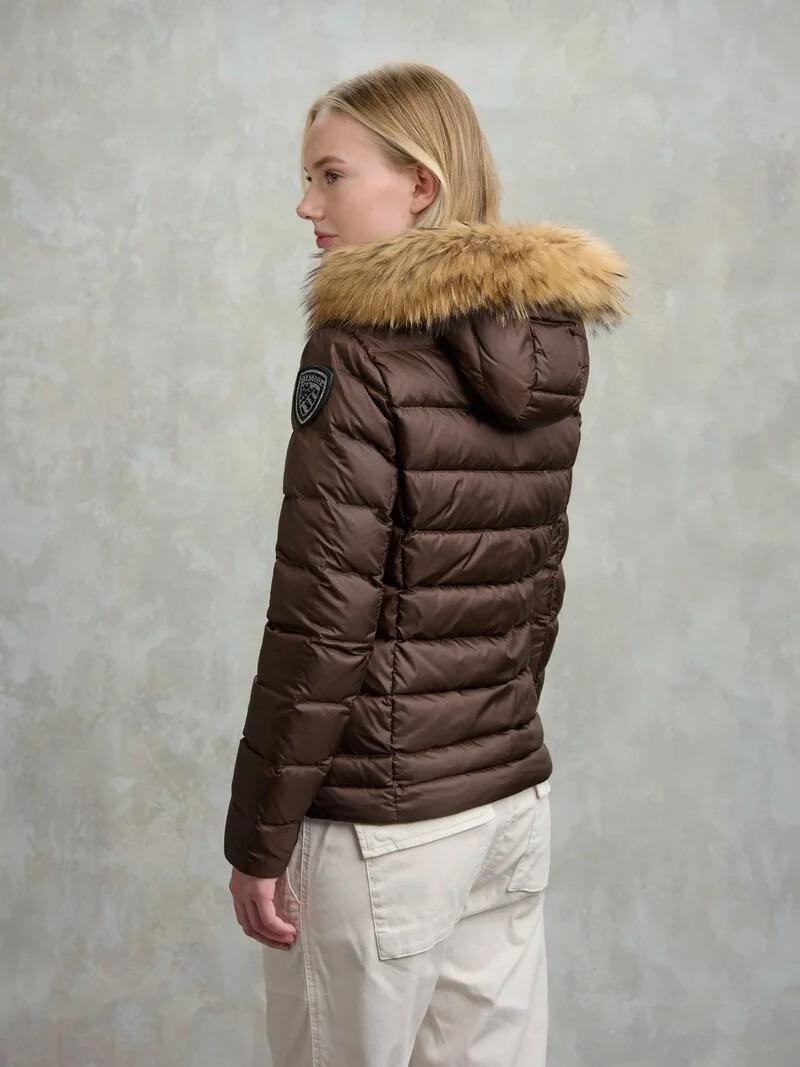 Piumino a righe arcadia 25WBLDC03099 365EI BLAUER 