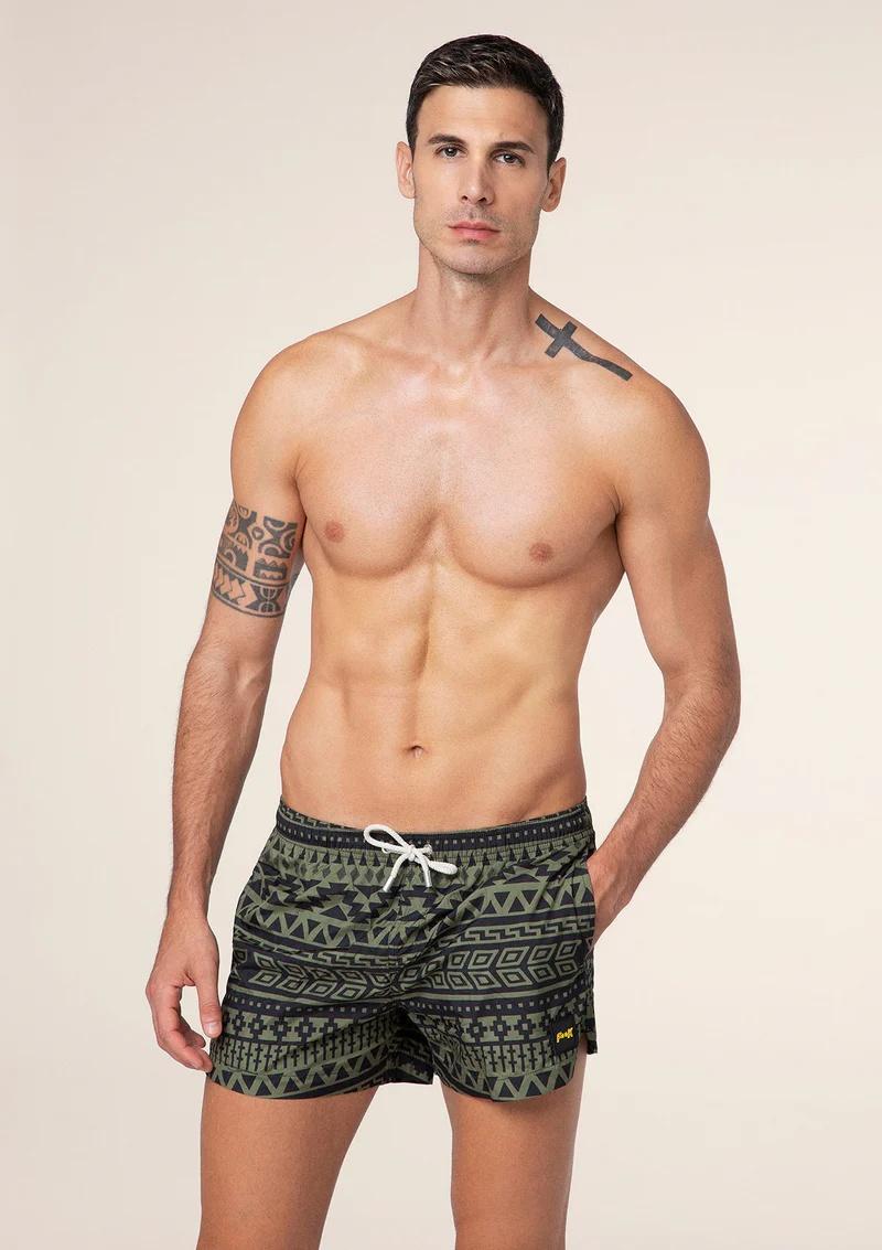 Costume da bagno short fit M02BP31X 08 F**K 