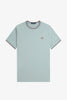 T-shirt con doppia riga