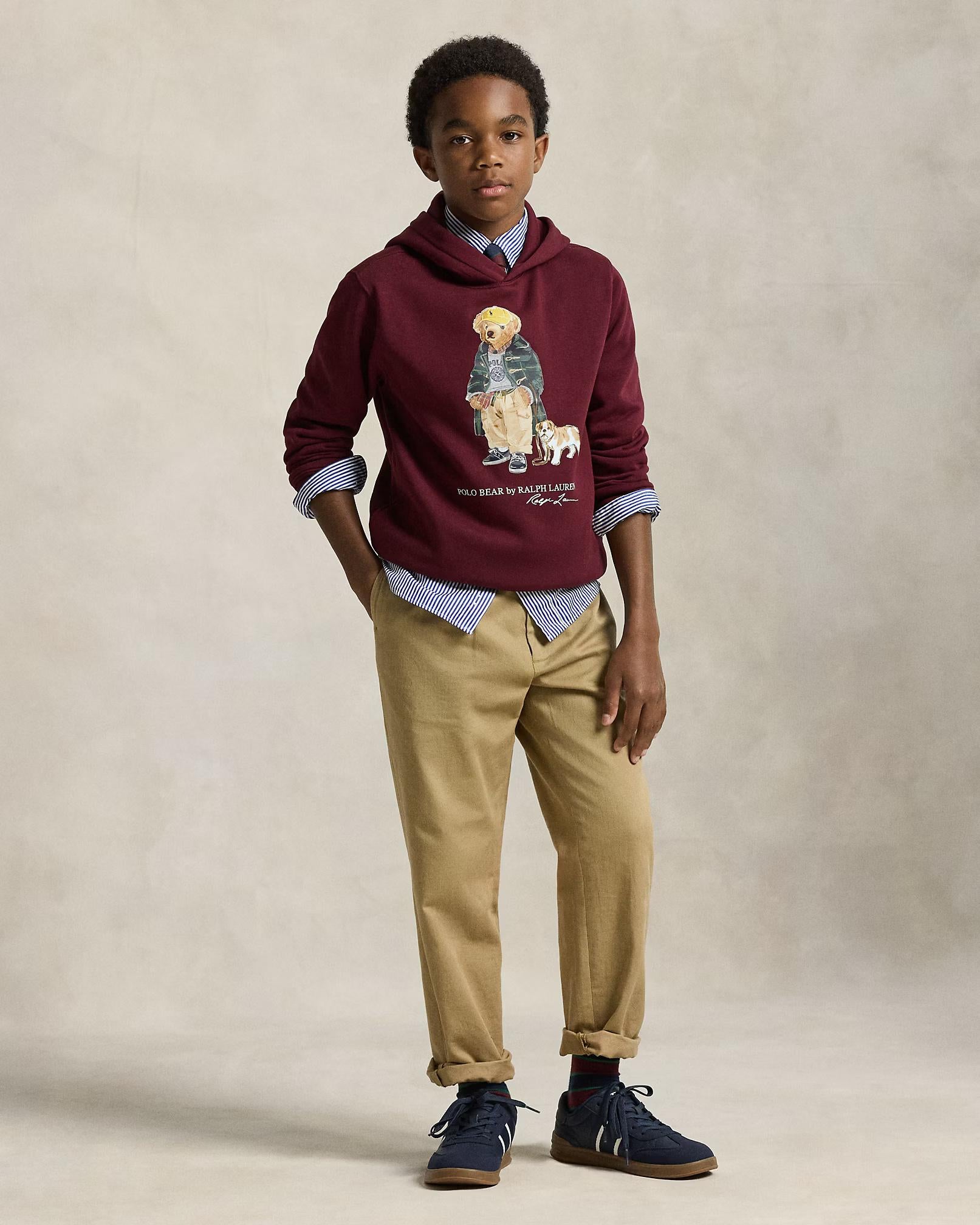 Felpa con cappuccio polo bear 322979491 001 POLO RALPH LAUREN 