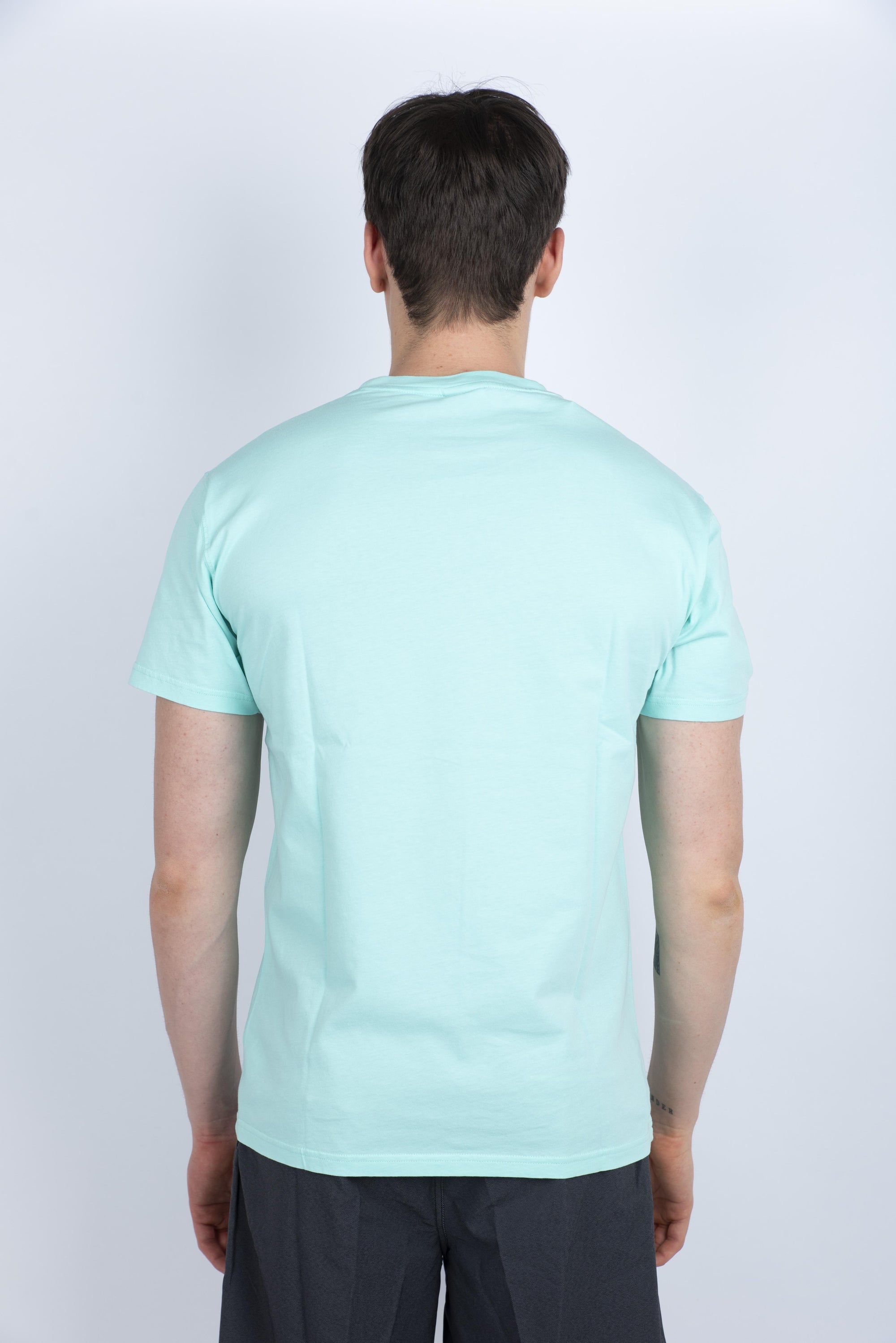 T-shirt con tasca azzurro M609TEJ7800 A6301 SUNDEK 