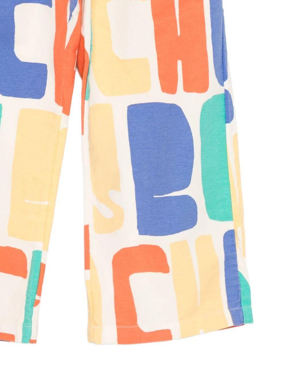 Pantaloni con stampa grafica all-over B126AC148 199 BOBO CHOSES 