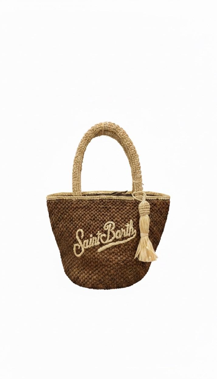 Borsa Marcy in raffia mid MARR002 00220L MC2 SAINT BARTH 