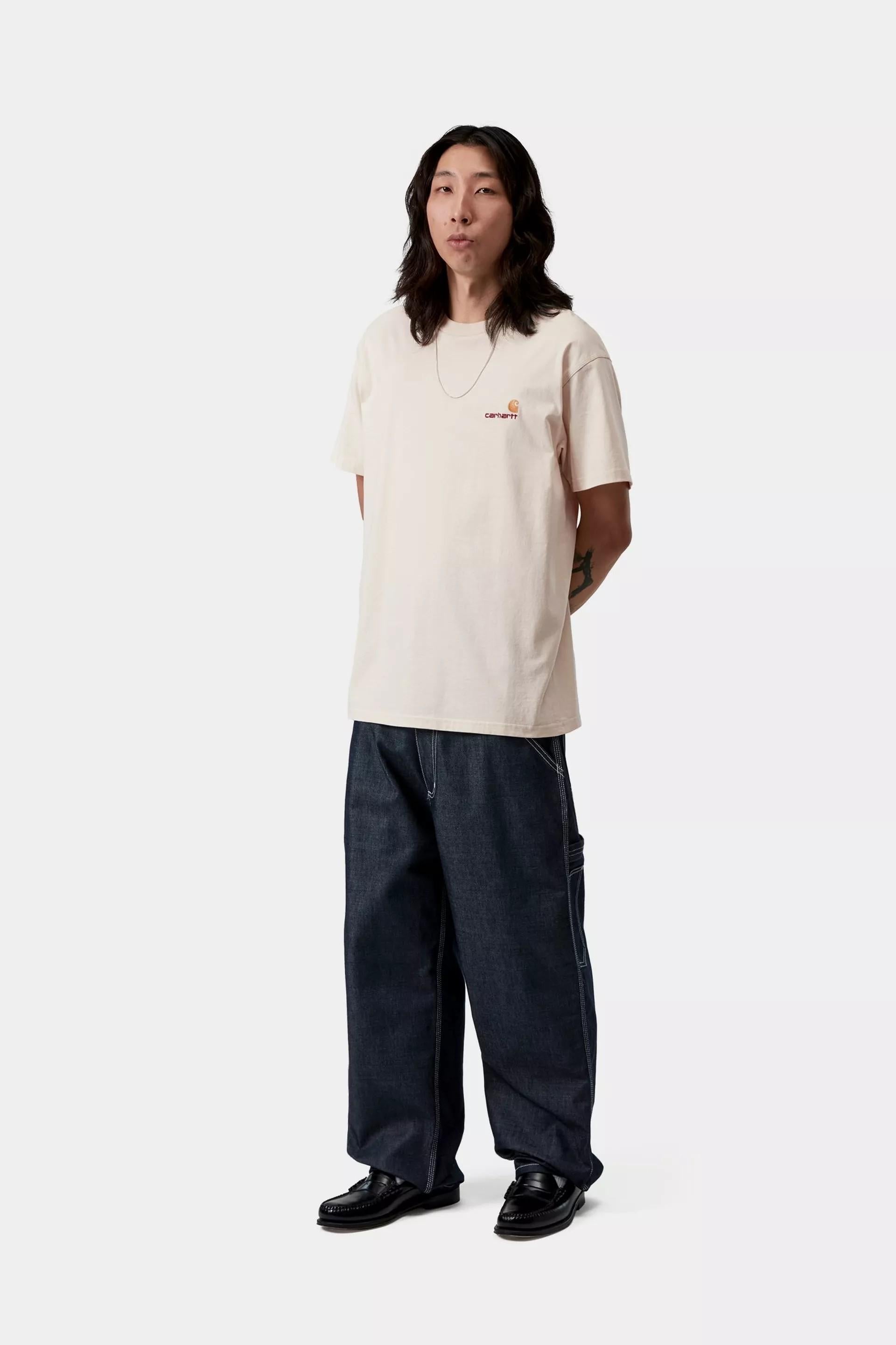 S/S American Script T-Shirt I029956 05XX CARHARTT WIP 