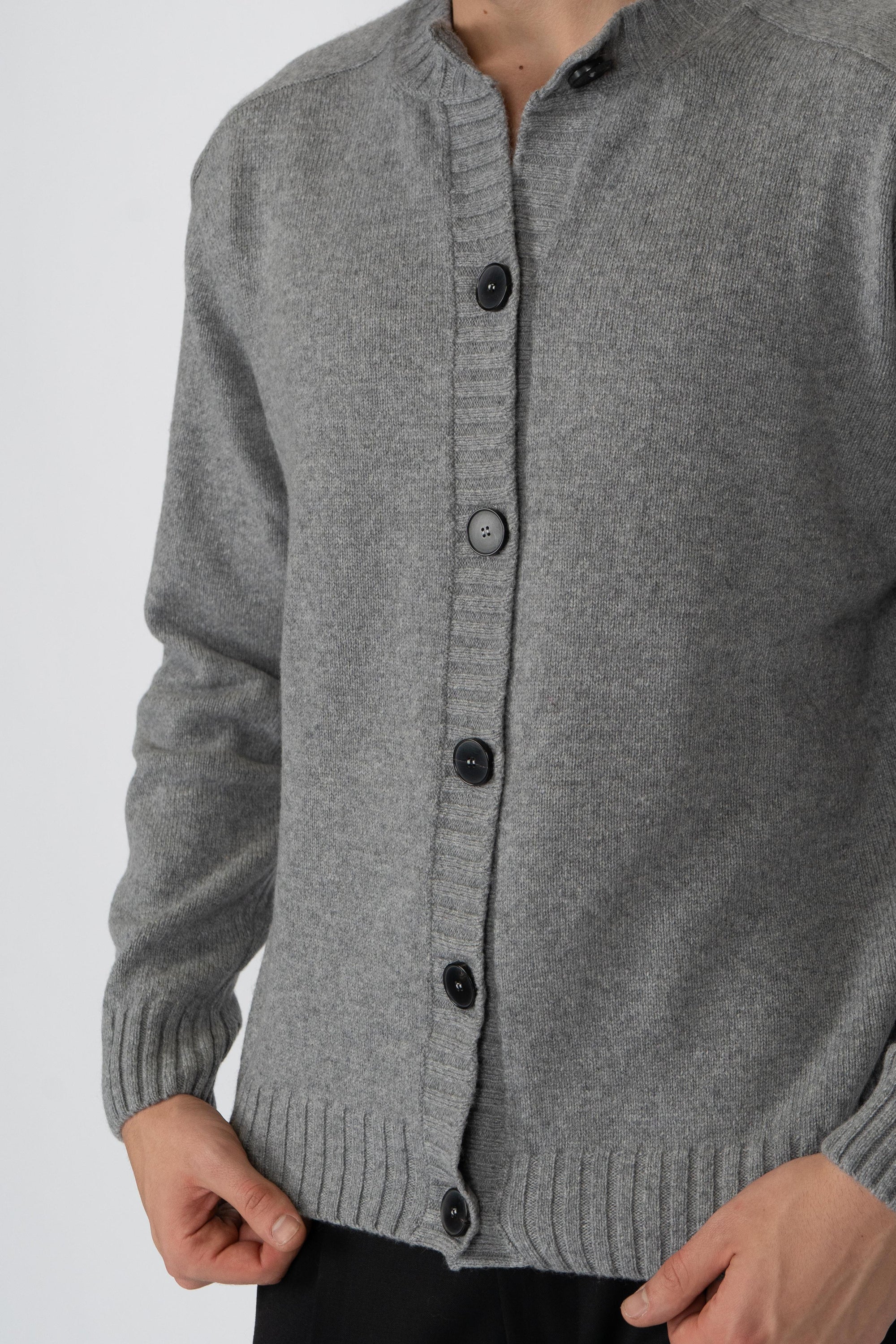 Cardigan girocollo B9F0022 FU93M AMARANTO 