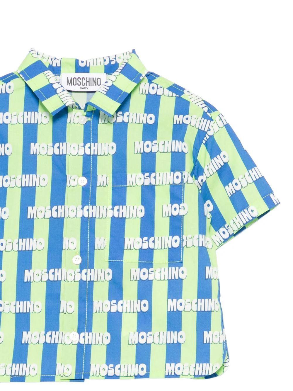 Camicia per neonato MUC01MLLB59 83676 MOSCHINO BABY 