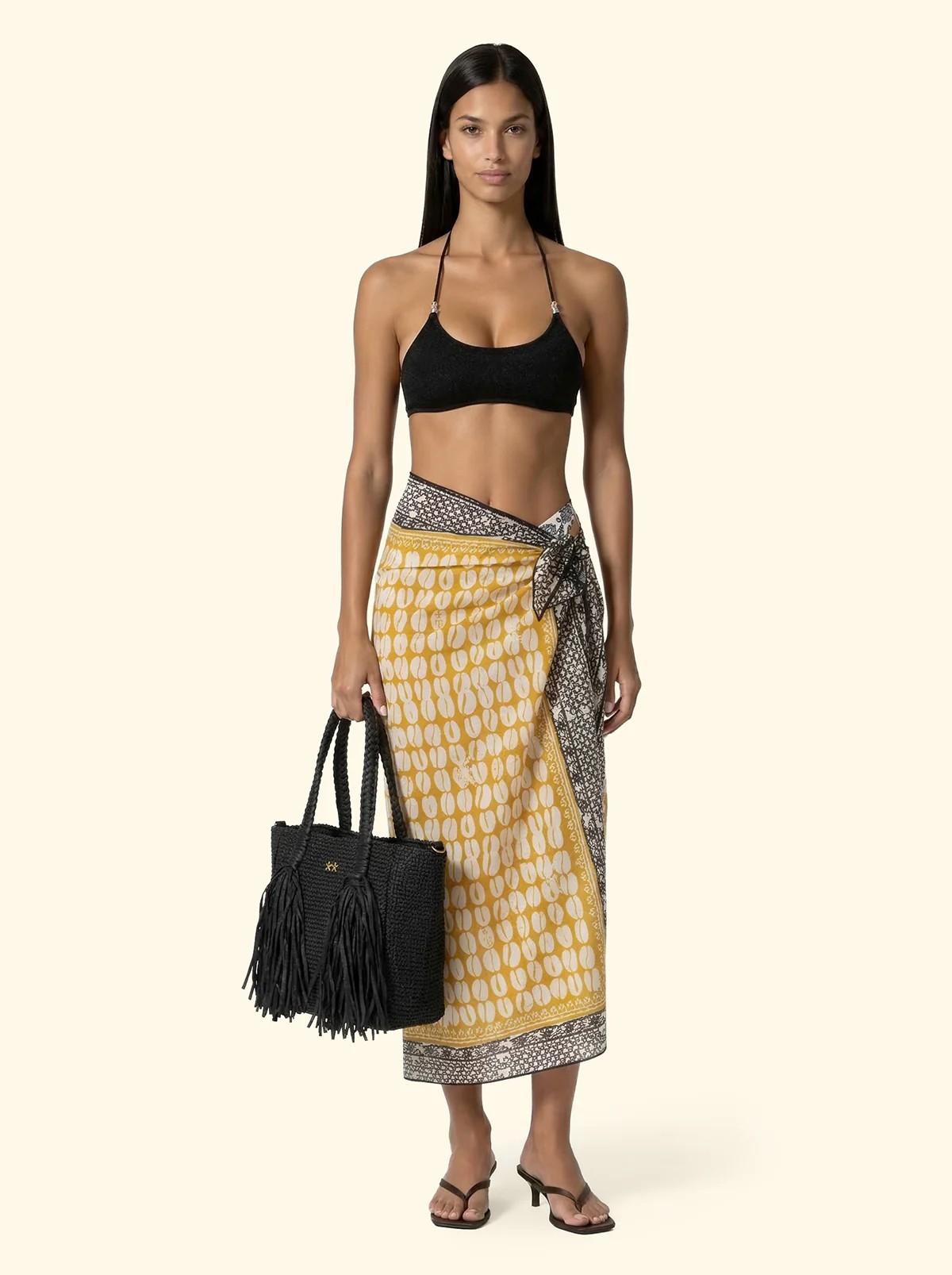 Pareo lungo donna fantasia FK26SW0407X 37 F**K 