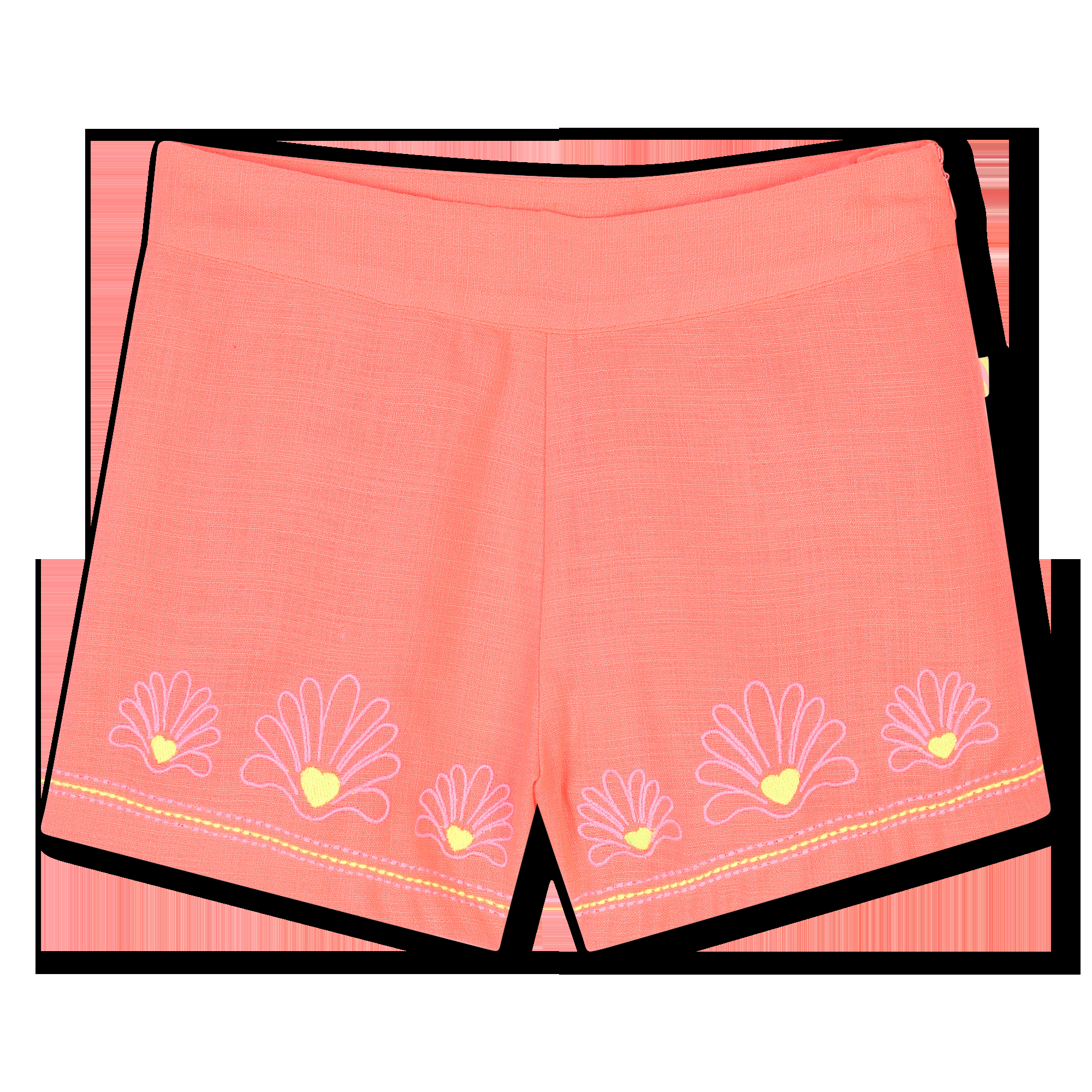 Shorts con orli ricamati U20911 41D BILLIEBLUSH 