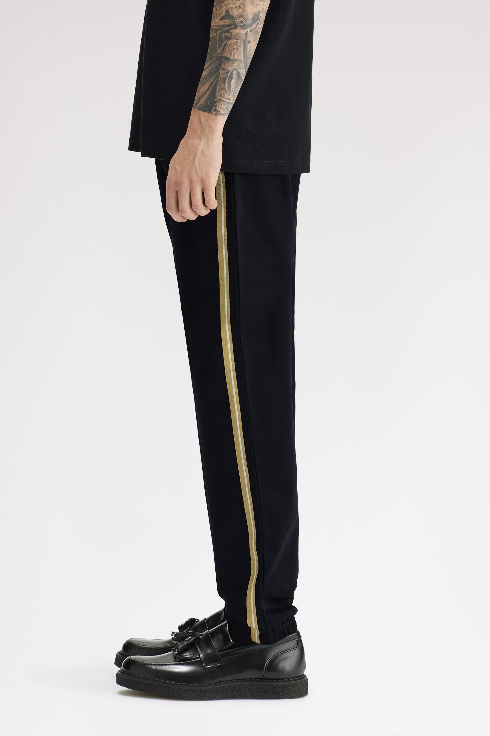 Track pant con fettuccia a righe T230357 90A FRED PERRY 