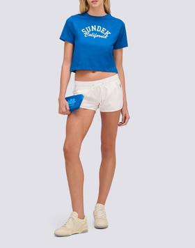 Mini pochette in gomma con logo AW748ABSL100 A4901 SUNDEK 