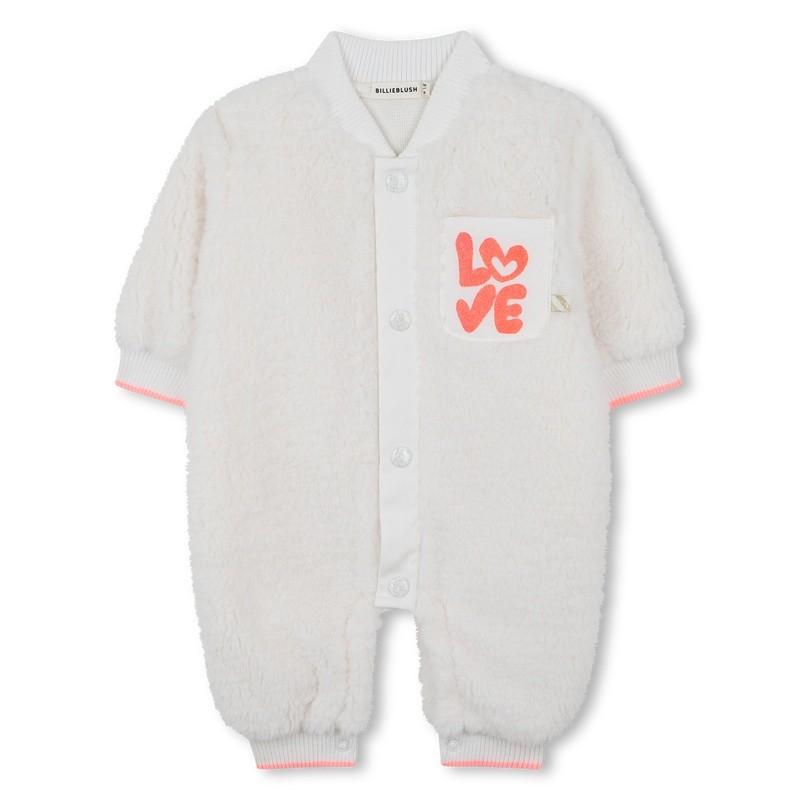 Tuta in tessuto felpato U21448 121 BILLIEBLUSH 