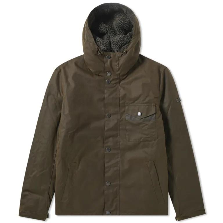 Giacca in cera Kevlar MWX1372 OL51 BARBOUR INTERNATIONAL 