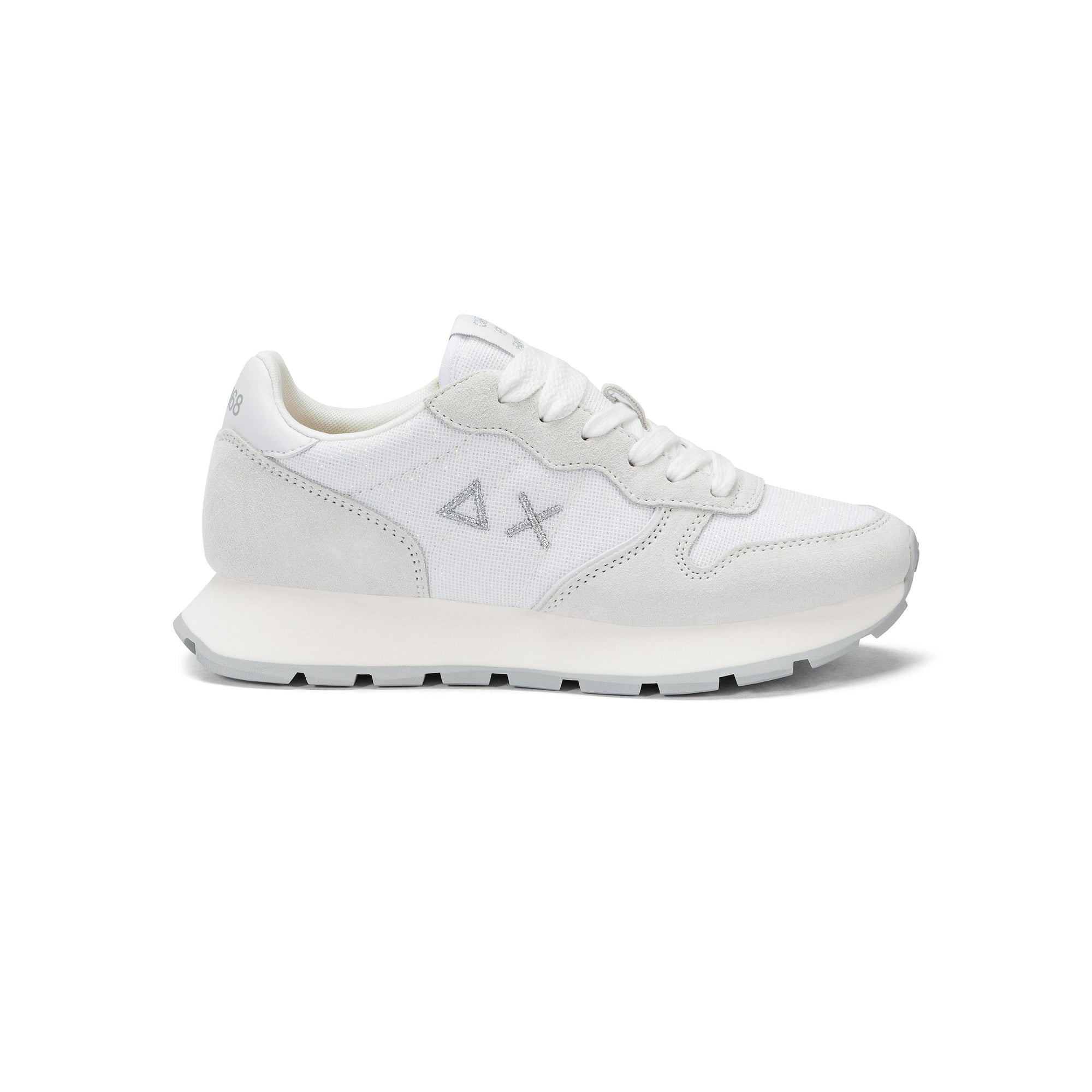 Sneaker in suede e lurex Z35203 01 SUN68 SHOES 