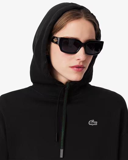 Felpa con cappuccio corta in cotone SF0281 031 LACOSTE 