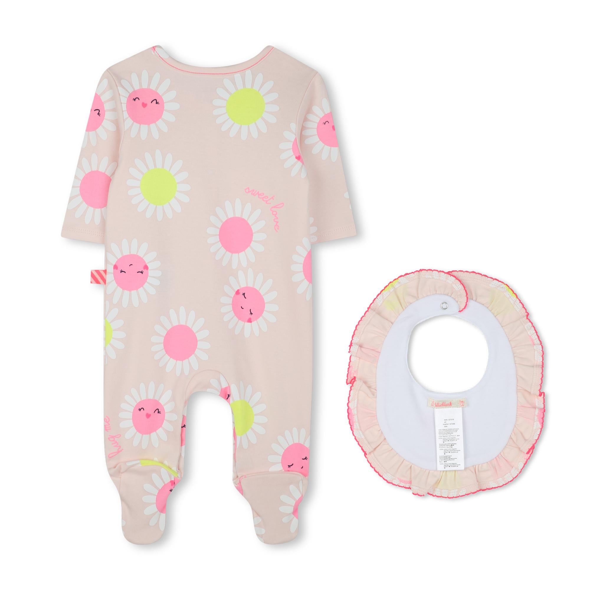 Set tutina con stampa fiori all-over U21016 45S BILLIEBLUSH 