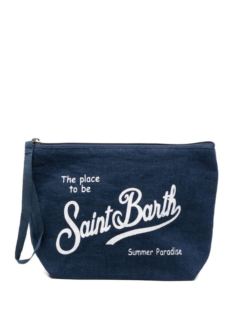 Pochette in tessuto con zip ALI0004 00119L MC2 SAINT BARTH 