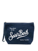 Pochette in tessuto con zip
